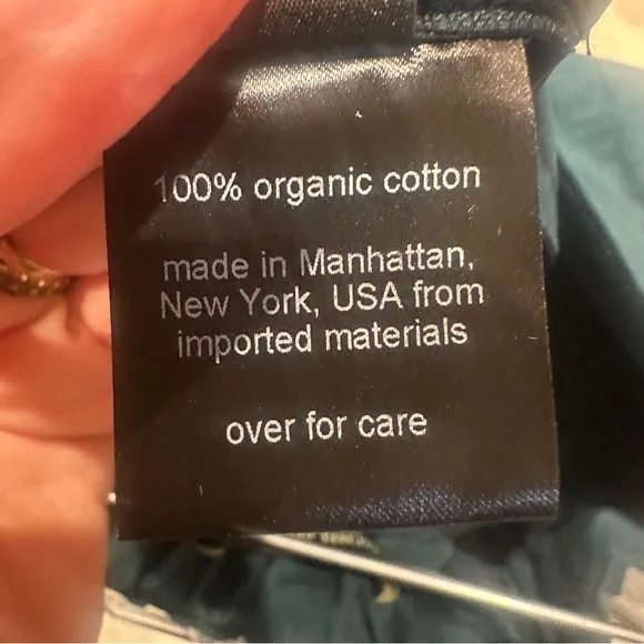 Rachel Comey Coxsone Pant Dark Juniper Green Organic Cotton Wide Leg Size 4 - Picture 12 of 12